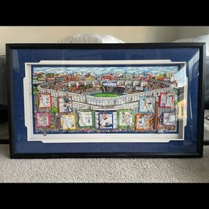 Charles Fazzino “In A Yankee State of Mind” 3D Signed Artwork & Numbered DX